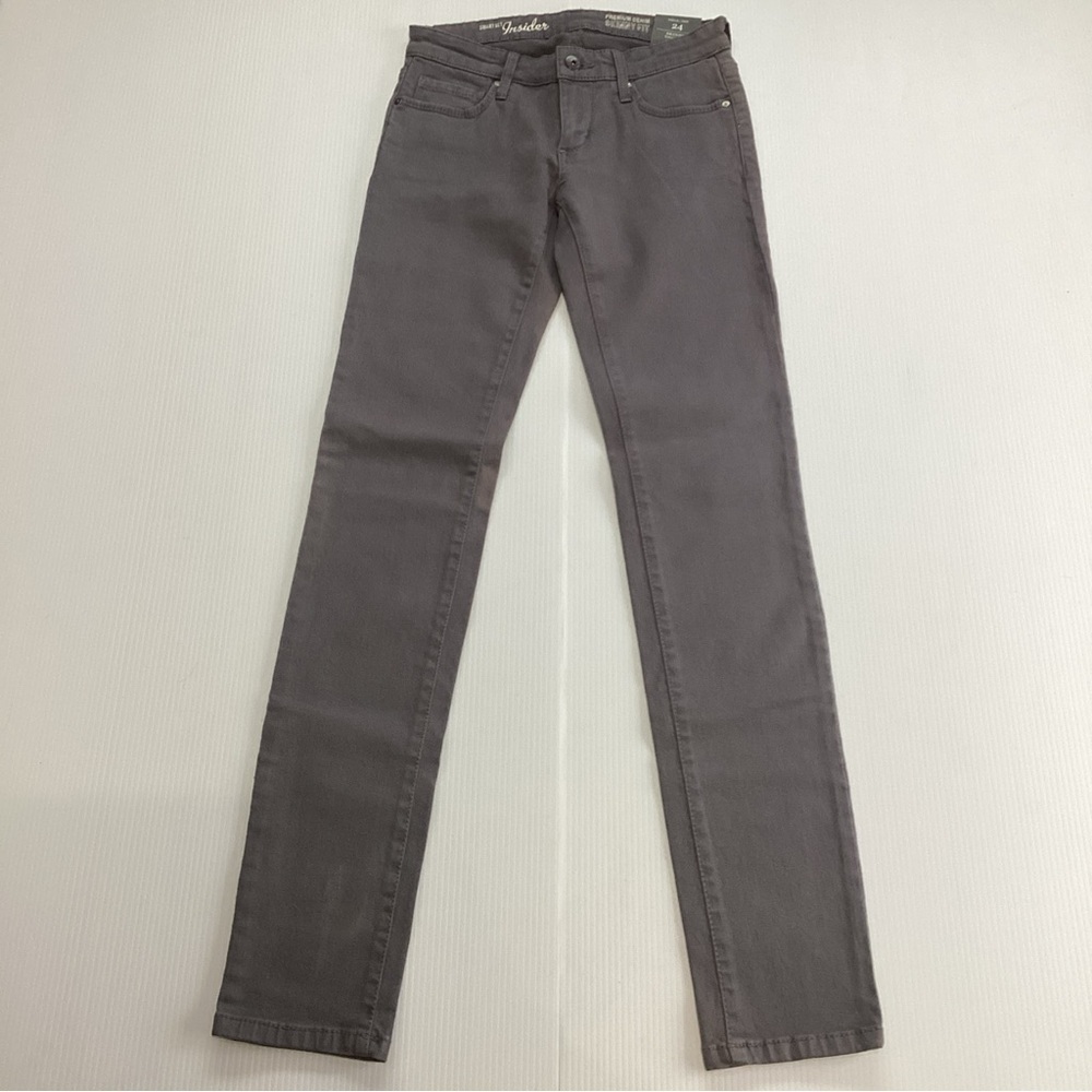 Smart Set Insider Premium Denim Women's Skinny Fit Jeans Size 24 Gray